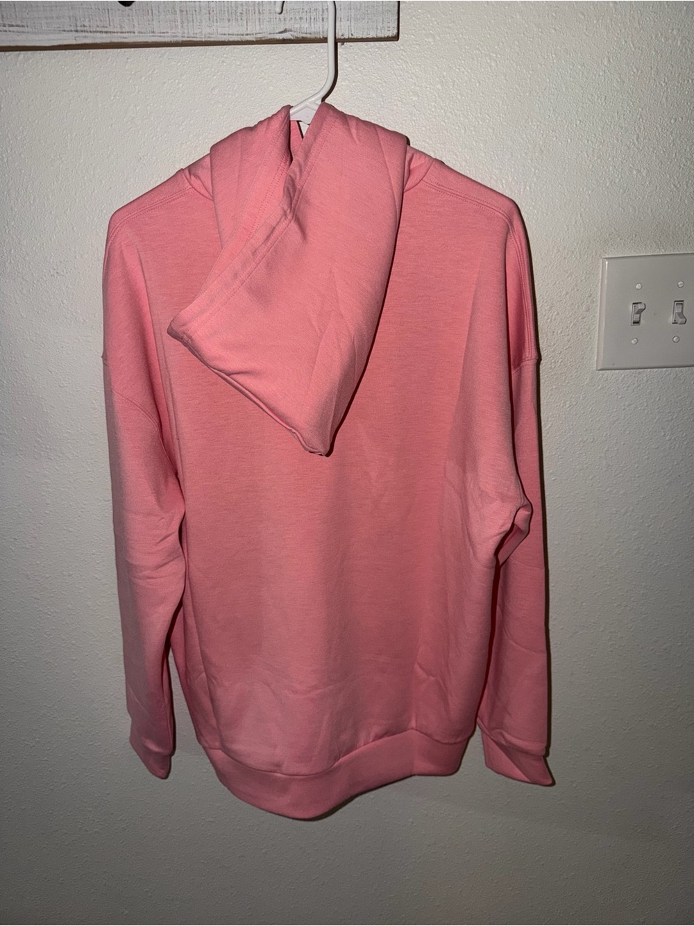 Zenana Outfitters Rose Pink Pullover Hoodie Soft Scuba Fabric NWOT - Picture 7 of 10
